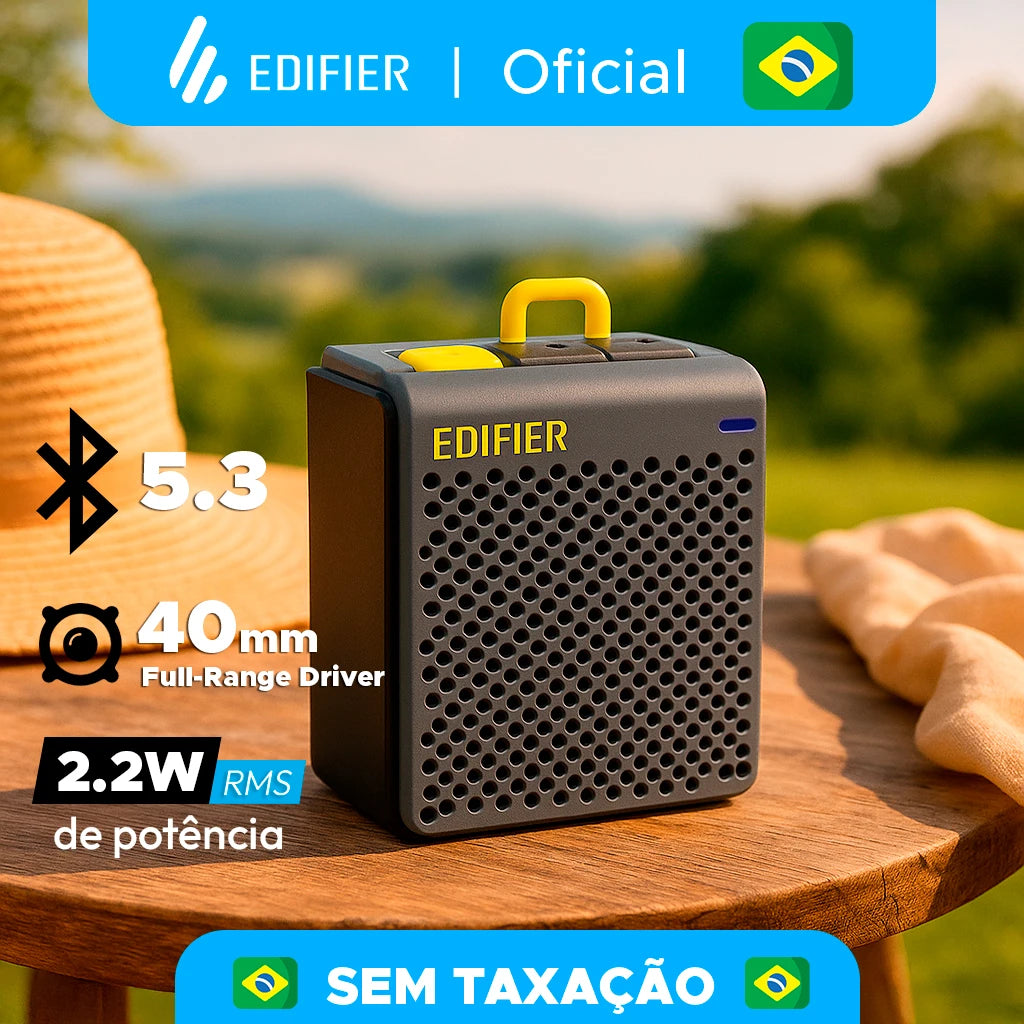 EDIFIER MP85 Portable Speaker, 8h Battery, Bluetooth 5.3