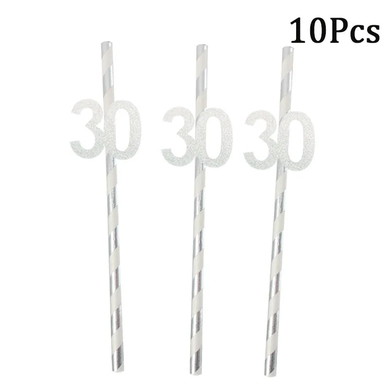 1 Peça Óculos de Aniversário 30 40 50 60 Anos Feminino Decoração de Festa de Aniversário 30º 40º 50º 60º com Balão Acessórios Cosplay Presente de Aniversário