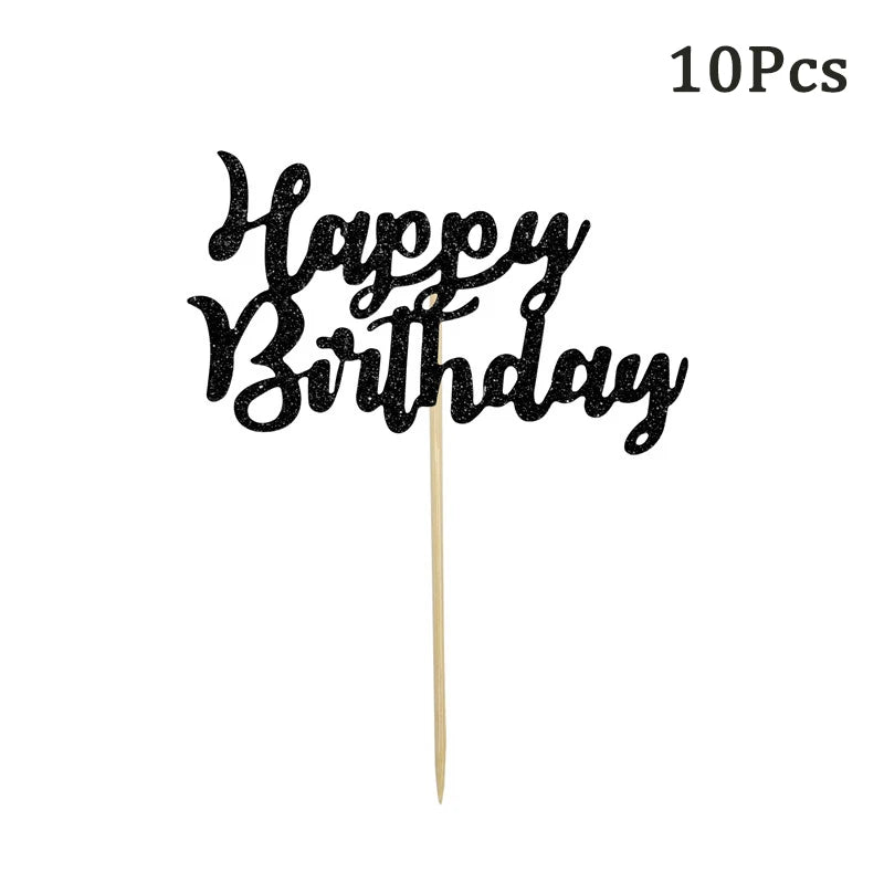 1 Peça Óculos de Aniversário 30 40 50 60 Anos Feminino Decoração de Festa de Aniversário 30º 40º 50º 60º com Balão Acessórios Cosplay Presente de Aniversário