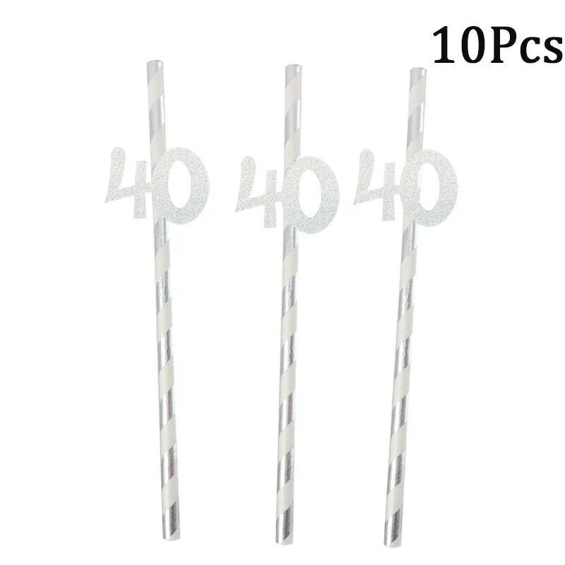 1 Peça Óculos de Aniversário 30 40 50 60 Anos Feminino Decoração de Festa de Aniversário 30º 40º 50º 60º com Balão Acessórios Cosplay Presente de Aniversário