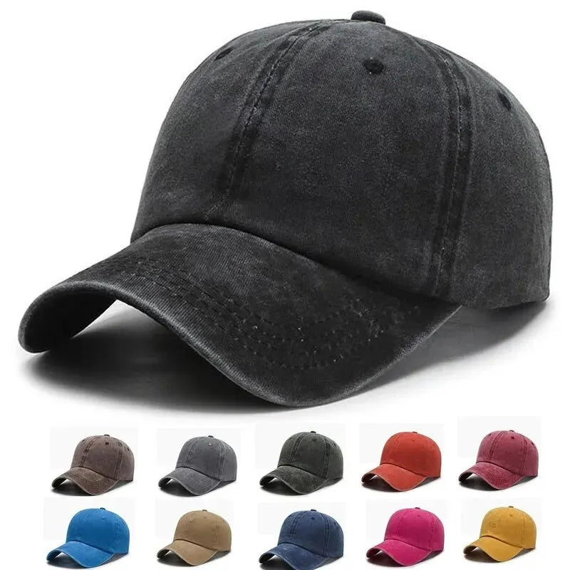 Bonés de Baseball  Fashion para Homens e Mulheres Estilo Streetwear Snapback Casual Casquette Dad Hat Hip Hop