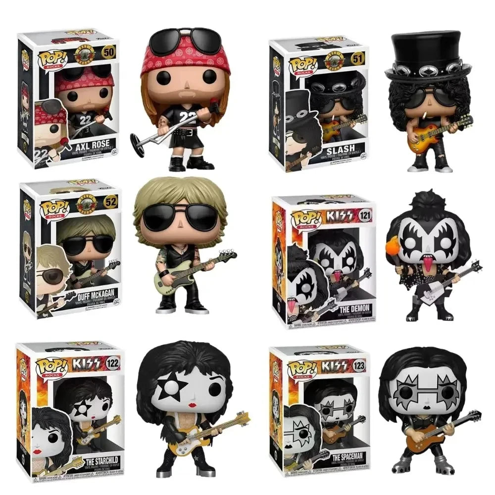 Funko Pop  🎸 Edição Colecionável Imperdível Rock
